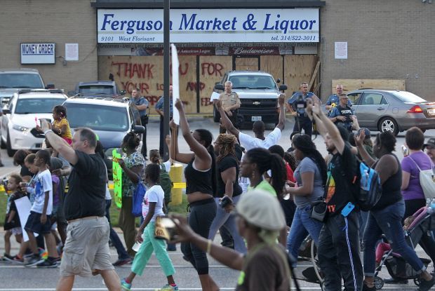 Jesse Jackson visits as protests continue